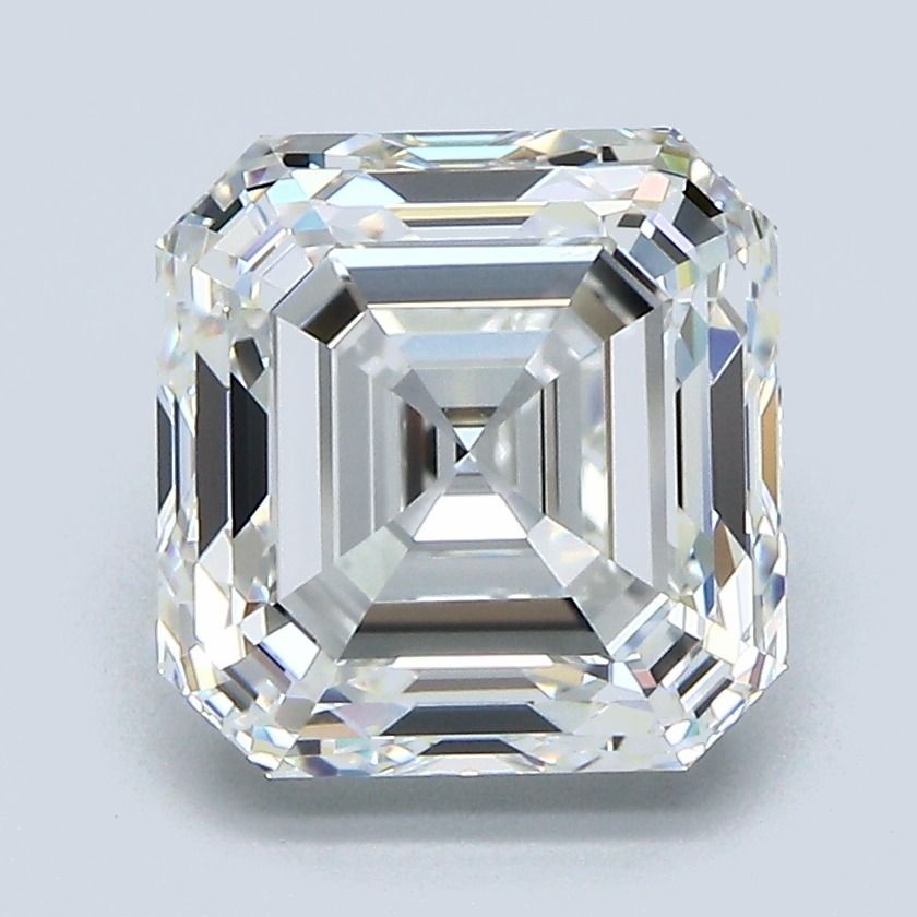 asscher Natural Diamond 4.01ct H VS1
