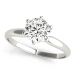 Load image into Gallery viewer, 6 prong Round Solitaire - Size F1/2
