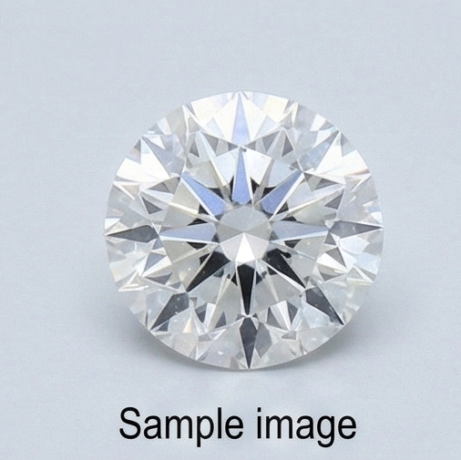 round Natural Diamond 0.12ct F VVS2